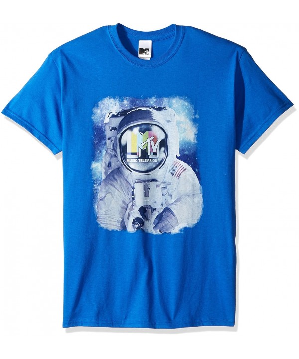 MTV Mens Spaceman T Shirt Royal