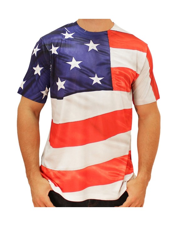 American Around Sublimated T shirt large
