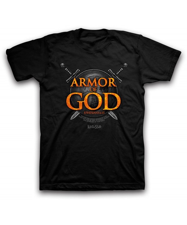 Armor Christian T Shirt Large Black