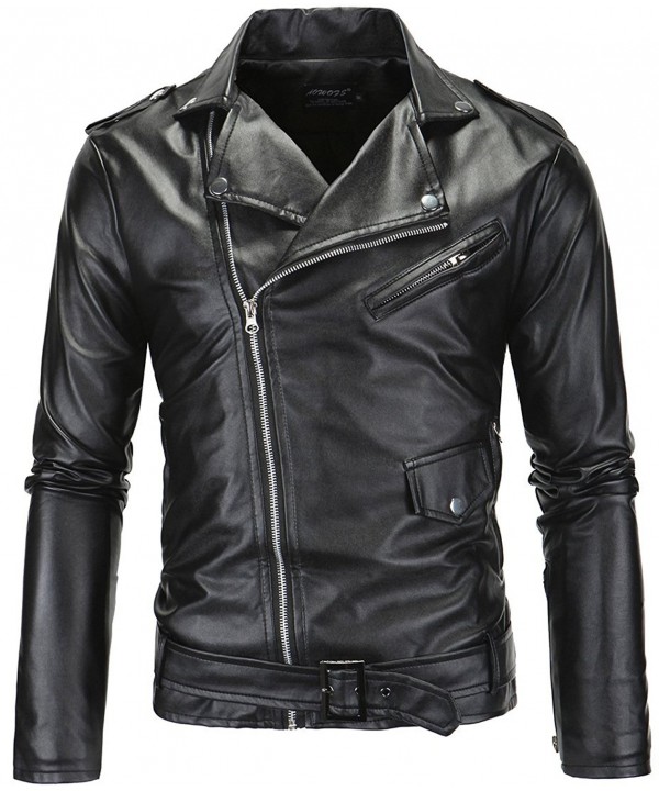 LANBAOSI Leather Motorcycle Jacket Jackets