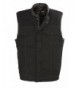 CLUBVEST Mens Concealed Club Vest Zipper BLACK 4X
