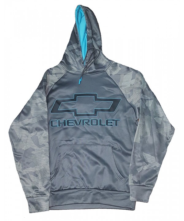 Chevrolet Gray Graphic Pullover Hoodie