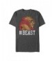 Beauty Beast Graphic Charcoal Heather