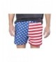 Patriotic American Shorts White Medium