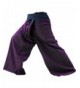 Fisherman Pants Trousers Cotton Purple