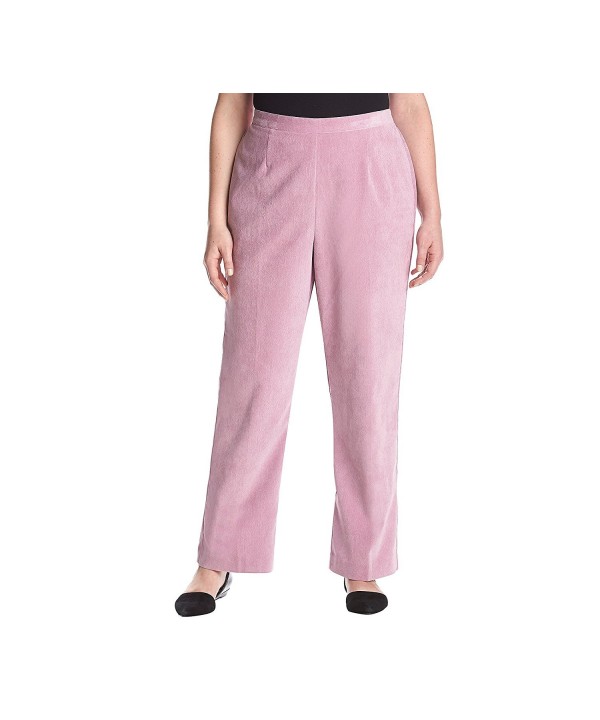 Alfred Dunner Stretch Corduroy Pants