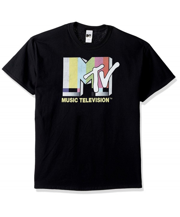 MTV Retro T Shirt Black Large