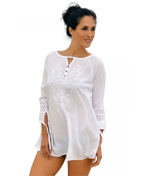 Cotton Natural Embroidered Fashion Summer