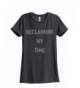 Reclaiming Fashion Relaxed T Shirt Charcoal