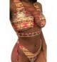 MAXIMGR Womens African Swimsuit Printing