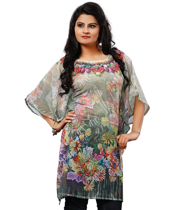 Indian Kaftan Digital Printed Clothing